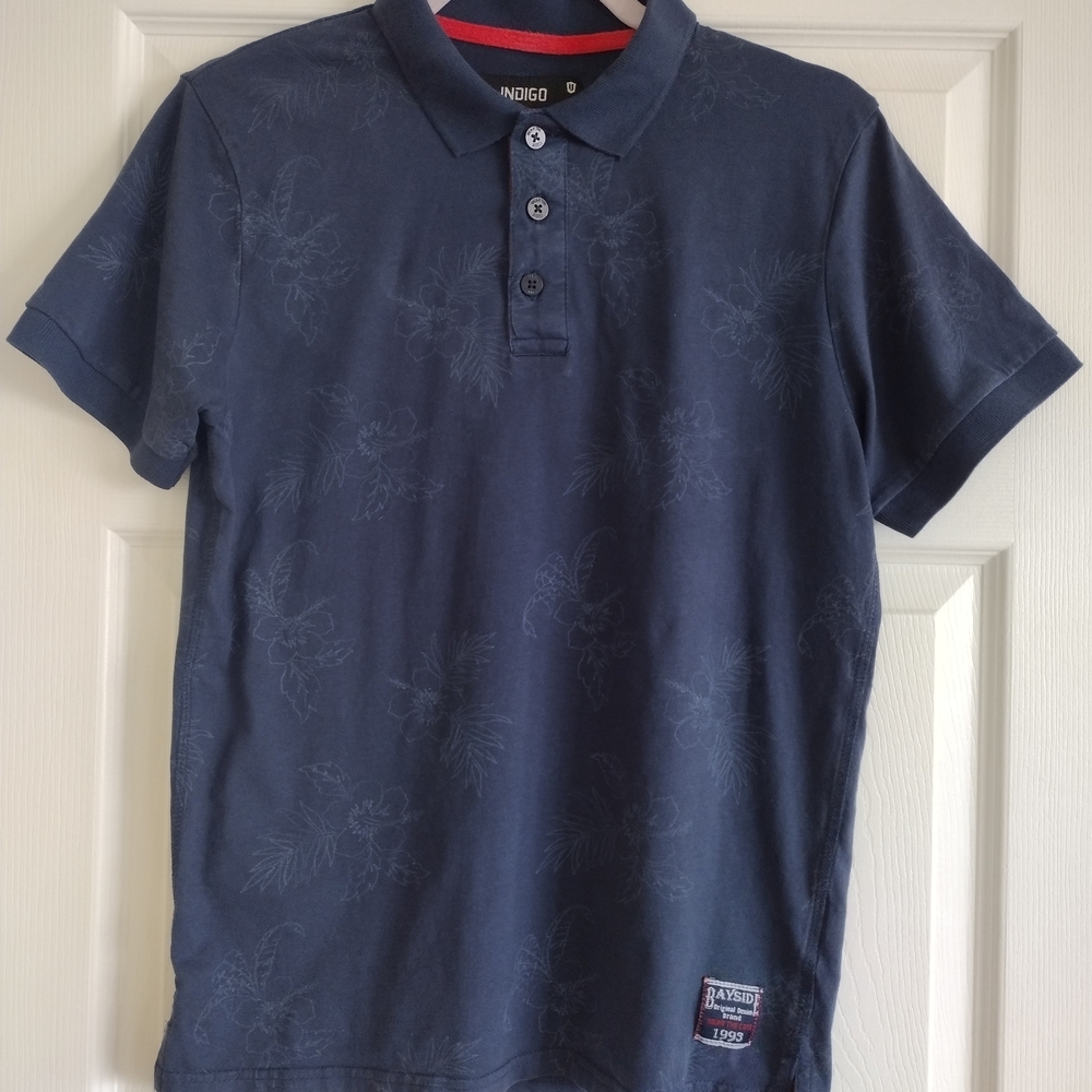 3/$21 Indigo Men's Navy Polo Shirt